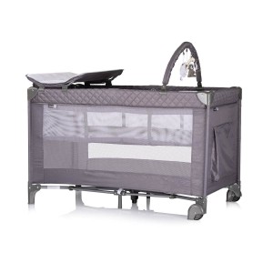 Chipolino Travel Cot Luna Cloud Grey Chipolino Travel Cot Luna Cloud Grey