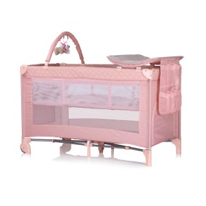 Chipolino Travel Cot Luna Pink Marshmellow Chipolino Travel Cot Luna Pink Marshmellow