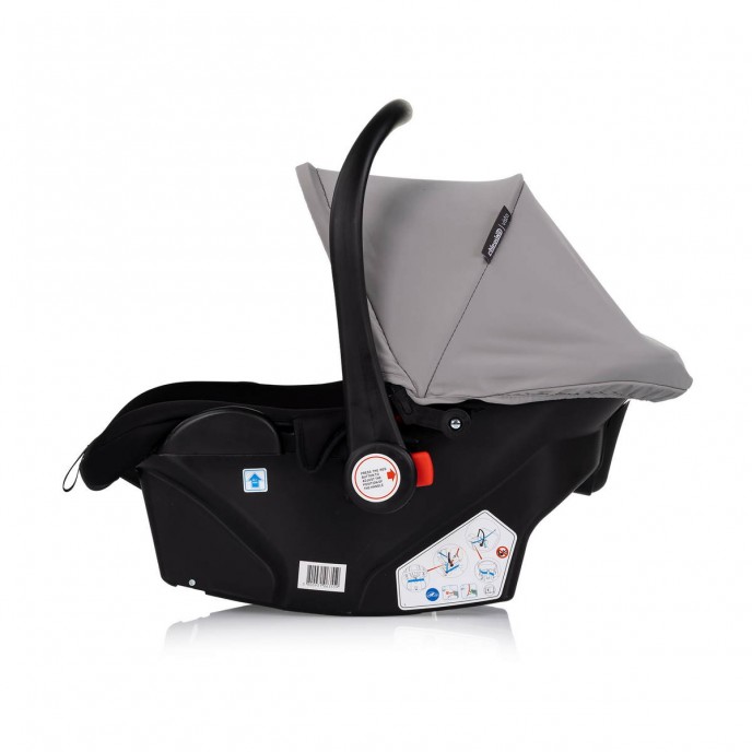 Chipolino Travel System Vista Cloud Grey