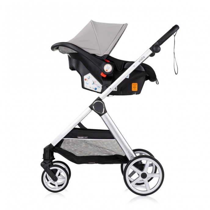 Chipolino Travel System Vista Cloud Grey