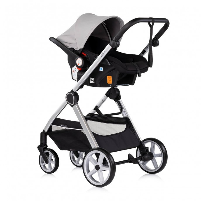 Chipolino Travel System Vista Cloud Grey