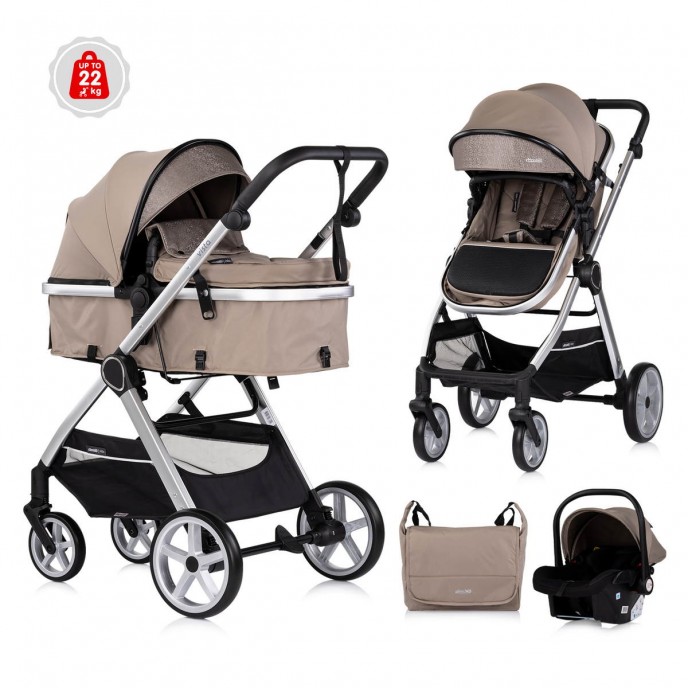 Chipolino Travel System Vista Tiramisu