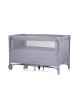 Chipolino Travel Cot Relax Cloud Grey Linen with Dropside Chipolino Travel Cot Relax Cloud Grey Linen with Dropside