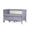 Chipolino Travel Cot Relax Cloud Grey Linen with Dropside Chipolino Travel Cot Relax Cloud Grey Linen with Dropside