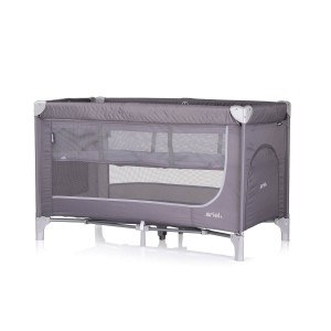 Chipolino Travel Cot Ariel Cloud Grey Chipolino Travel Cot Ariel Cloud Grey