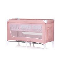 Chipolino Travel Cot Ariel Pink Marshmellow