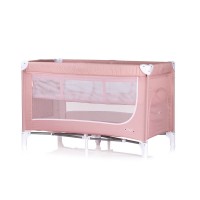 Chipolino Travel Cot Ariel Pink Marshmellow
