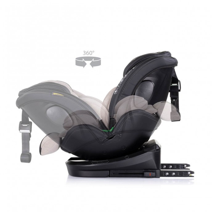 Chipolino Carseat I-Size ISOfix 360 Hypnotic Tiramisu (40-150cm) Chipolino Carseat I-Size ISOfix 360 Hypnotic Tiramisu (40-150cm)