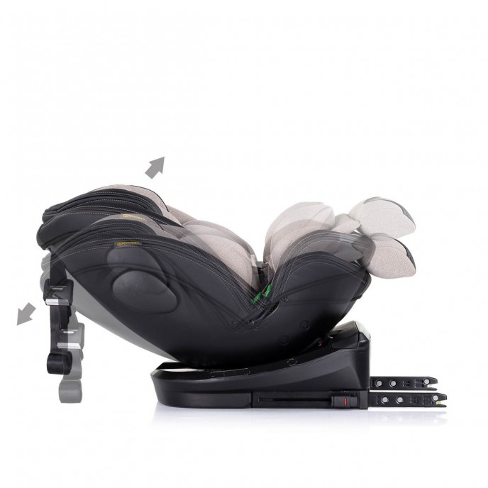 Chipolino Carseat I-Size ISOfix 360 Hypnotic Tiramisu (40-150cm) Chipolino Carseat I-Size ISOfix 360 Hypnotic Tiramisu (40-150cm)