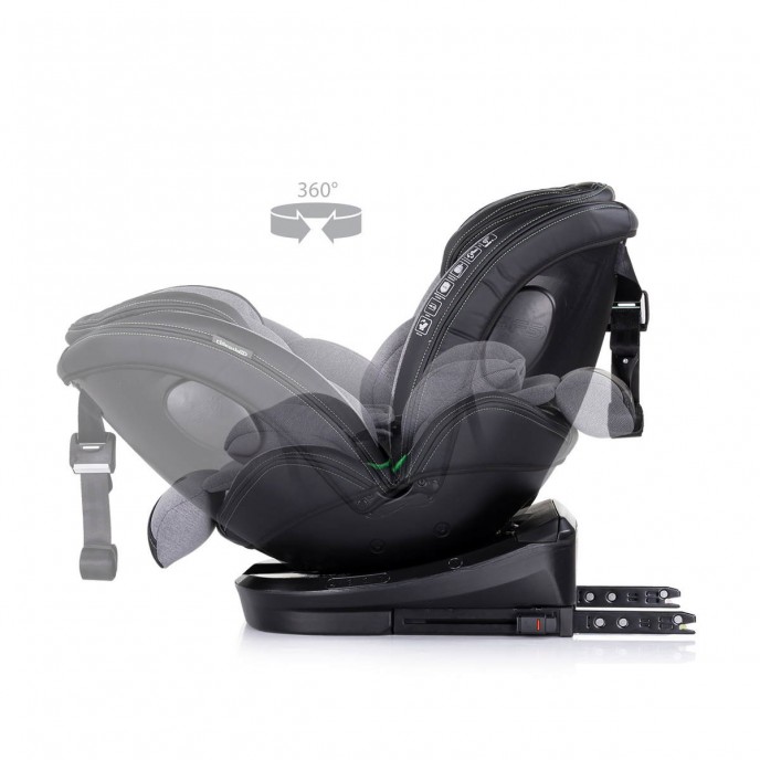 Chipolino Carseat I-Size ISOfix 360 Hypnotic Cloud Grey (40-150cm) Chipolino Carseat I-Size ISOfix 360 Hypnotic Cloud Grey (40-150cm)