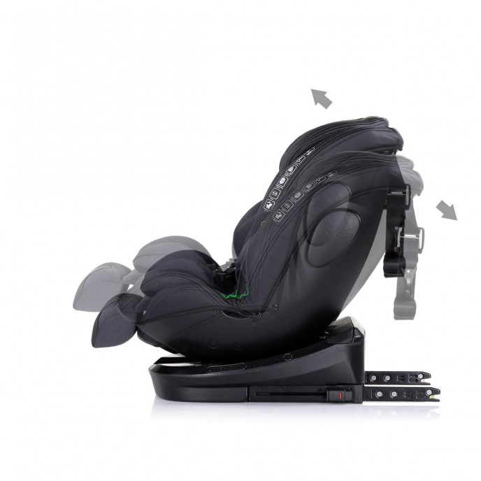 Chipolino Carseat I-Size ISOfix 360 Hypnotic Anthracite (40-150cm) Chipolino Carseat I-Size ISOfix 360 Hypnotic Anthracite (40-150cm)
