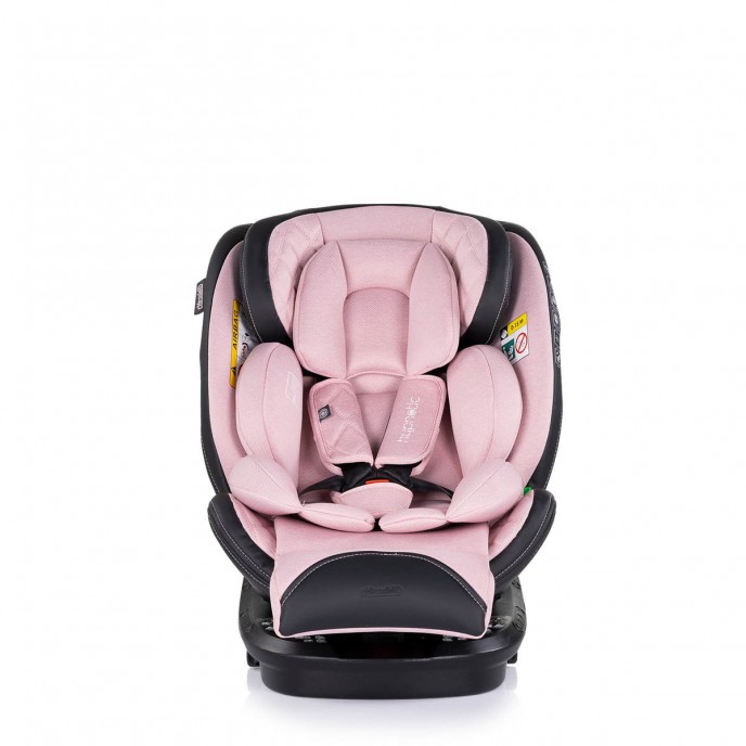 Chipolino Carseat I-Size ISOfix 360 Hypnotic Pink Marshmellow (40-150cm) Chipolino Carseat I-Size ISOfix 360 Hypnotic Pink Marshmellow (40-150cm)