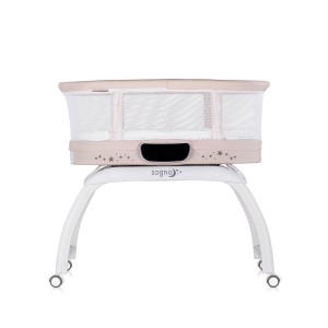 Chipolino Electric Bedside Crib with Scale Function Sogno Macadamia Chipolino Electric Bedside Crib with Scale Function Sogno Macadamia