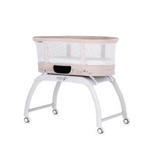 Chipolino Electric Bedside Crib with Scale Function Sogno Macadamia Chipolino Electric Bedside Crib with Scale Function Sogno Macadamia