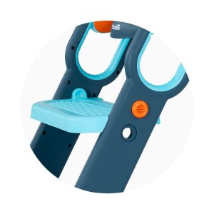 Chipolino Toilet Trainer Ladder Flippy Grey Chipolino Toilet Trainer Ladder Flippy Grey