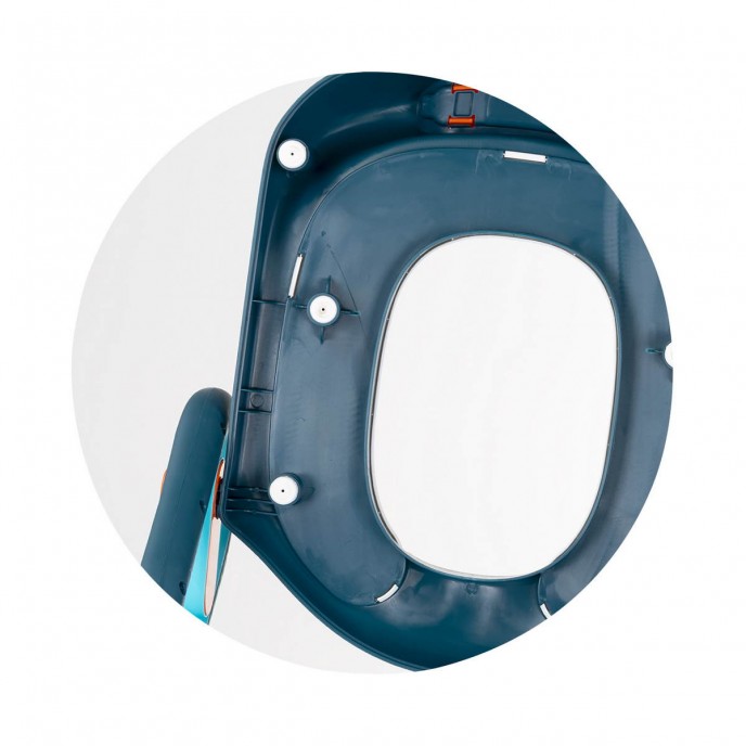 Chipolino Toilet Trainer Ladder Flippy Blue Chipolino Toilet Trainer Ladder Flippy Blue