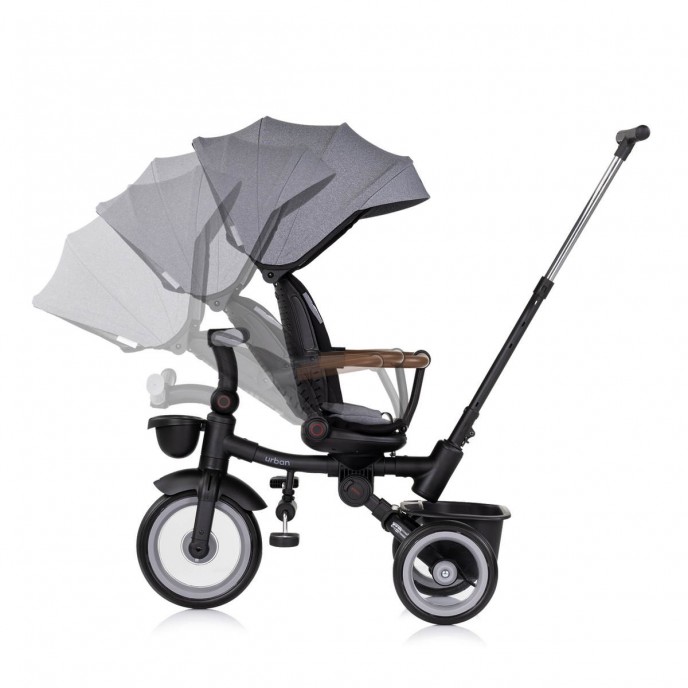 Chipolino Tricycle Urban 360 Foldable Anthracite Chipolino Tricycle Urban 360 Foldable Anthracite