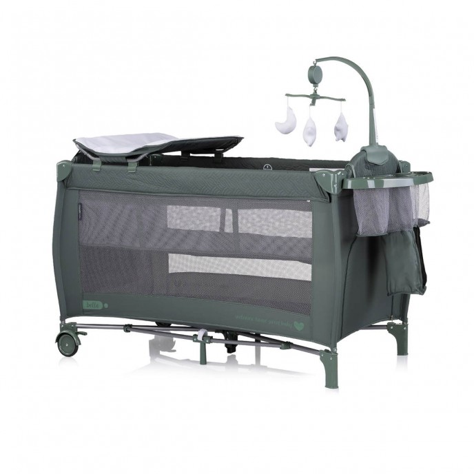 Chipolino Travel Cot Bella Basil Chipolino Travel Cot Bella Basil