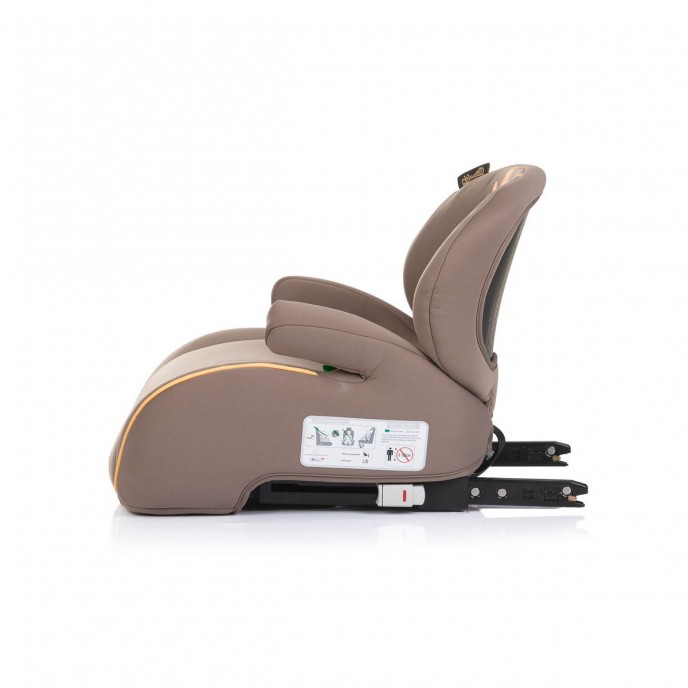 Chipolino Booster I-Size ISOfix Sonic Beige Giraffe (125-150cm)
