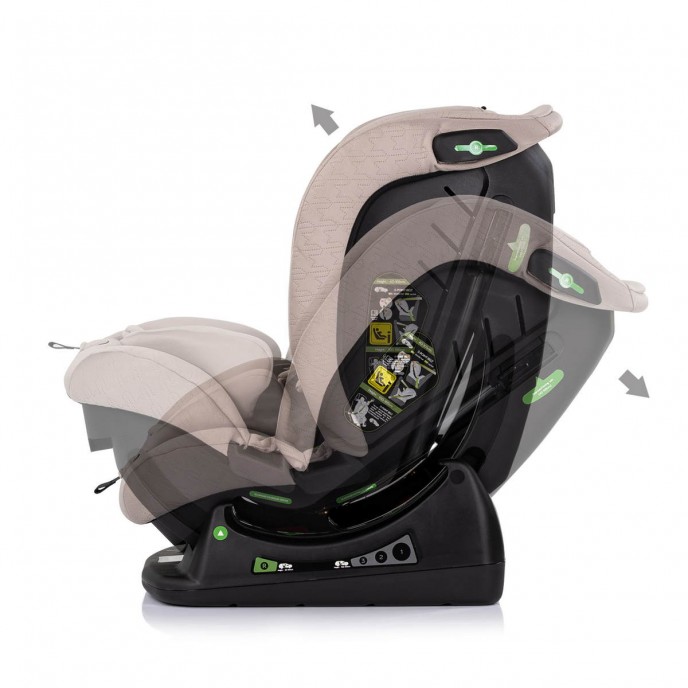 Chipolino Carseat I-Size Aviato Tiramisu (40-150cm) Chipolino Carseat I-Size Aviato Tiramisu (40-150cm)