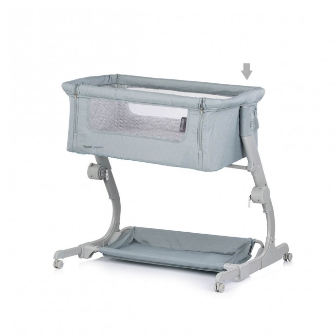 Chipolino Bedside Crib Eleganza Basil