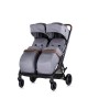 Chipolino Twin Stroller Twinity Cloud Grey