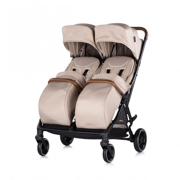 Chipolino Twin Stroller Twinity Tiramisu
