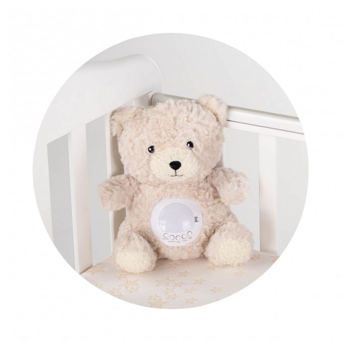 Chipolino Plush Projector with Music Bear Beige