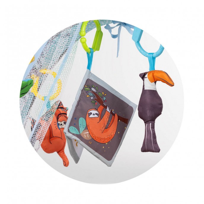 Chipolino Playmat Jungle with Music Lights and Balls