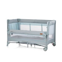 Chipolino Travel Cot Glory with Dropside Basil