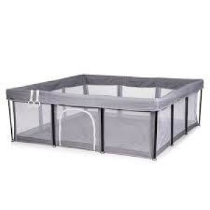 Chipolino Foldable Playpen Easy Fold 180x180cm Grey