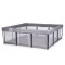 Chipolino Foldable Playpen Easy Fold 180x180cm Grey