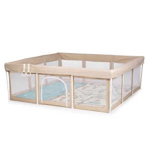 Chipolino Foldable Playpen Easy Fold 180x180cm Beige Chipolino Foldable Playpen Easy Fold 180x180cm Beige
