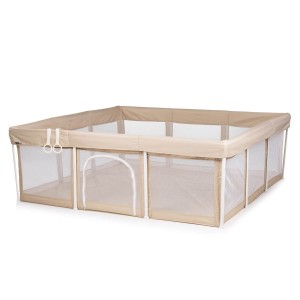 Chipolino Foldable Playpen Easy Fold 180x180cm Beige