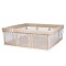 Chipolino Foldable Playpen Easy Fold 180x180cm Beige