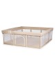 Chipolino Foldable Playpen Easy Fold 180x180cm Beige Chipolino Foldable Playpen Easy Fold 180x180cm Beige
