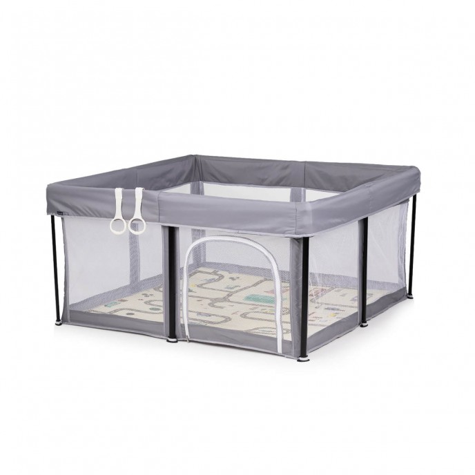 Chipolino Foldable Playpen Vibe 120x120cm Grey Chipolino Foldable Playpen Vibe 120x120cm Grey