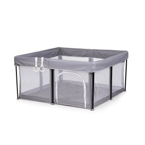Chipolino Foldable Playpen Vibe 120x120cm Grey