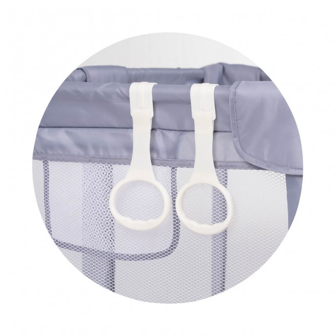 Chipolino Foldable Playpen Vibe 120x120cm Grey Chipolino Foldable Playpen Vibe 120x120cm Grey