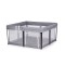 Chipolino Foldable Playpen Vibe 120x120cm Grey