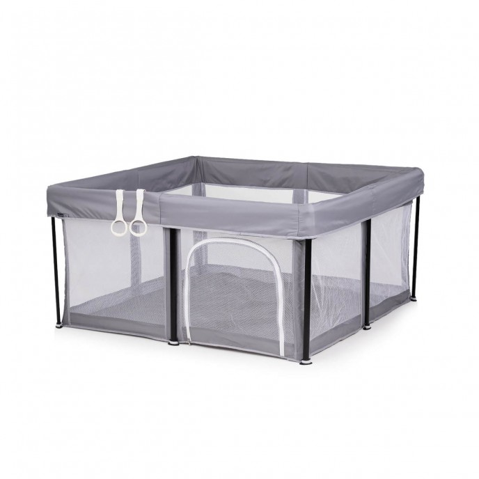 Chipolino Foldable Playpen Vibe 120x120cm Grey Chipolino Foldable Playpen Vibe 120x120cm Grey