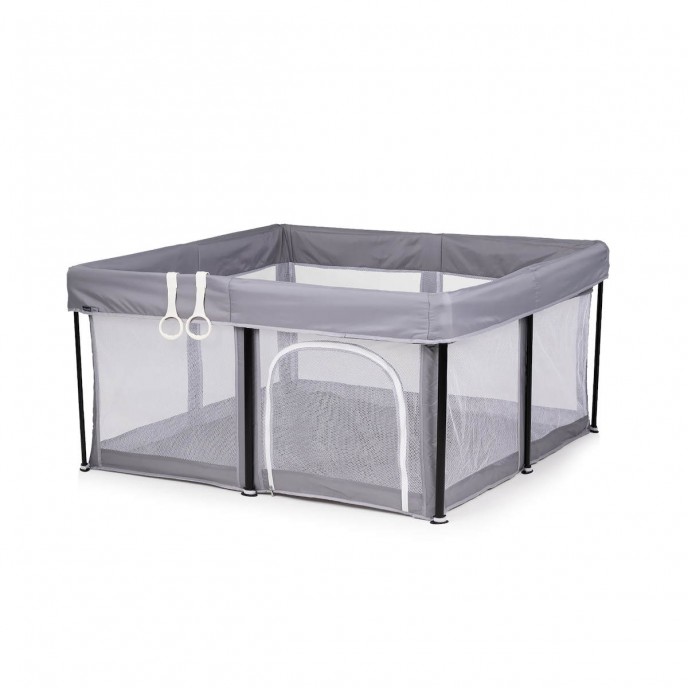 Chipolino Foldable Playpen Vibe 120x120cm Grey Chipolino Foldable Playpen Vibe 120x120cm Grey