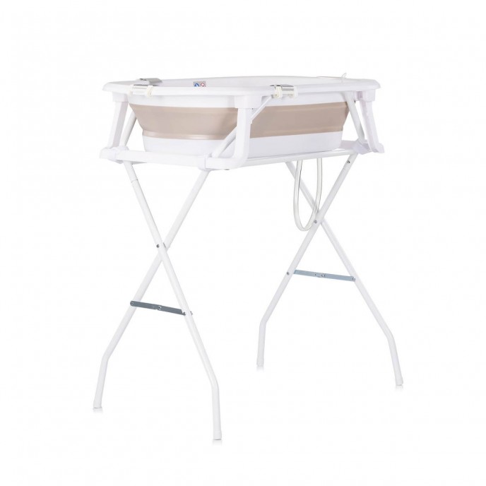 Chipolino Foldable Bath with Stand Malibu Beige