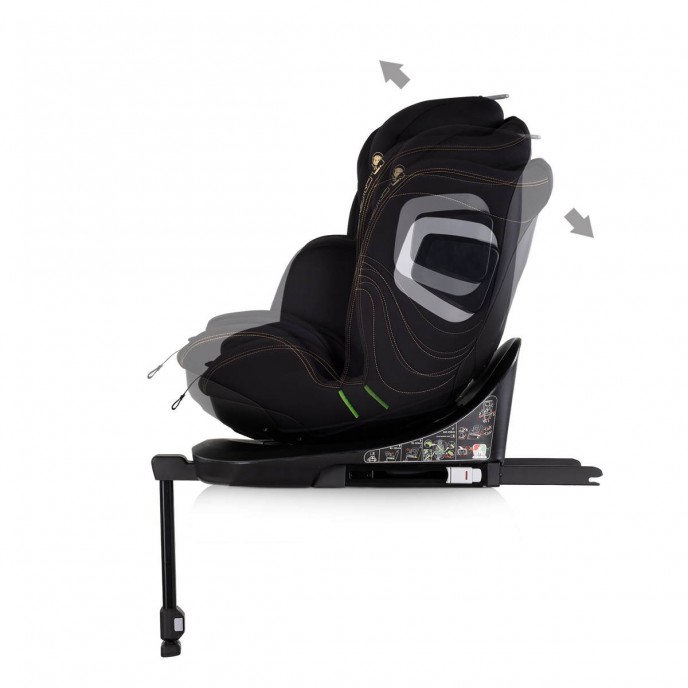 Chipolino Carseat I-Size ISOfix 360 Clima Air Blackberry (40-150cm)