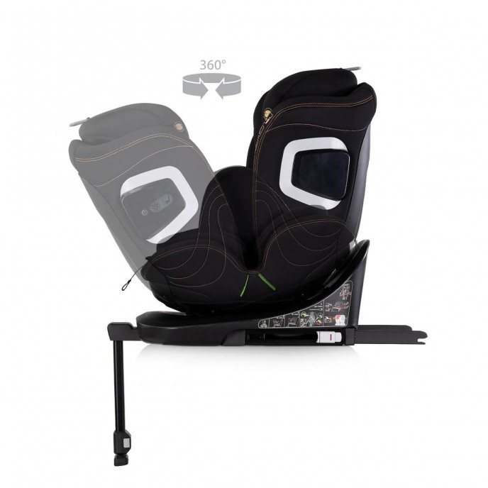Chipolino Carseat I-Size ISOfix 360 Clima Air Blackberry (40-150cm)