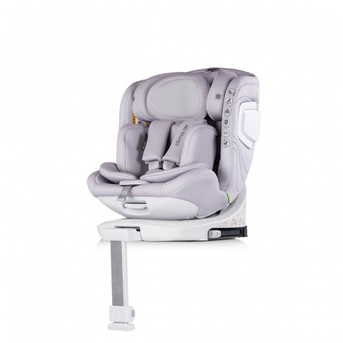 Chipolino Carseat I-Size ISOfix 360 Clima Air Cloud Grey (40-150cm)