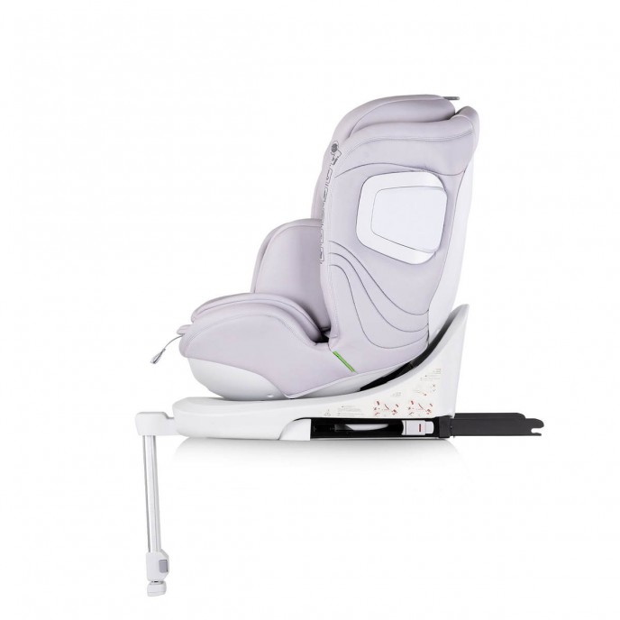 Chipolino Carseat I-Size ISOfix 360 Clima Air Cloud Grey (40-150cm)