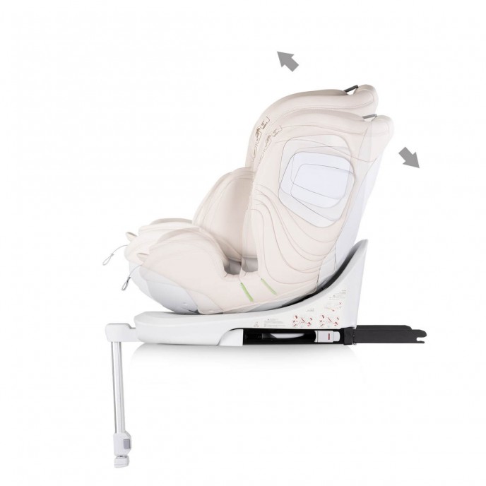 Chipolino Carseat I-Size ISOfix 360 Clima Air Biscotta (40-150cm)