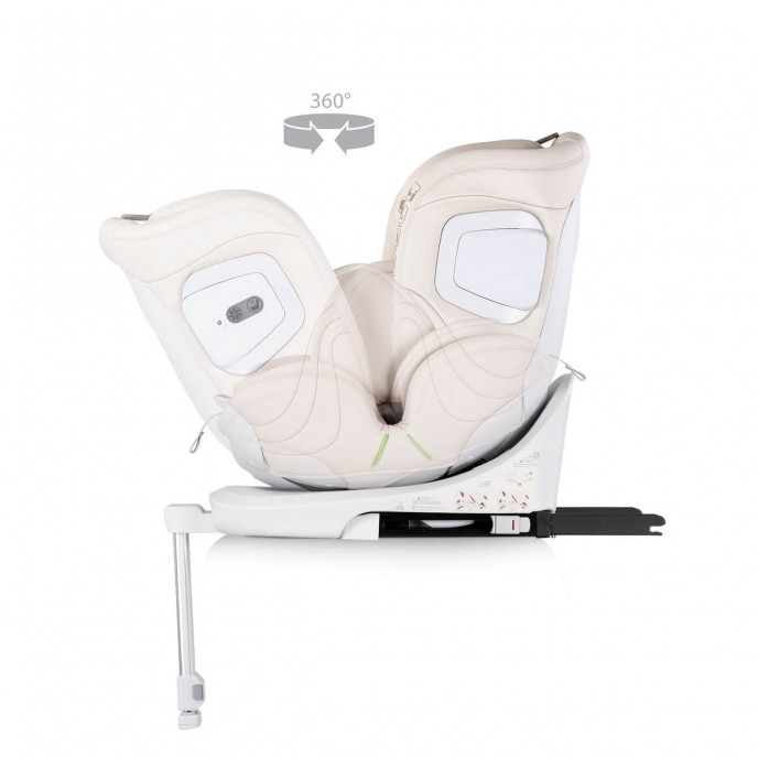 Chipolino Carseat I-Size ISOfix 360 Clima Air Biscotta (40-150cm)