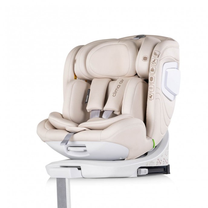 Chipolino Carseat I-Size ISOfix 360 Clima Air Biscotta (40-150cm)